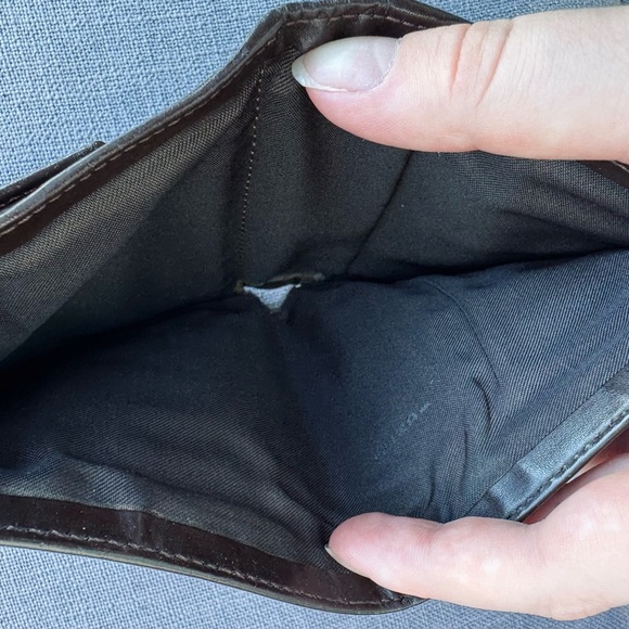 Fendi logo canvas wallet monogram - Picture 8 of 9